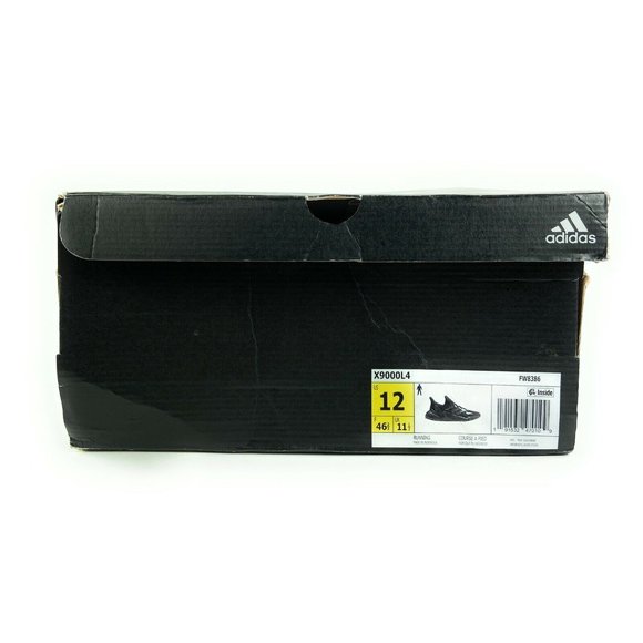 Adidas Men\'s X9000L4 Black Grey Running Shoes FW8386 Size 12 main image 4